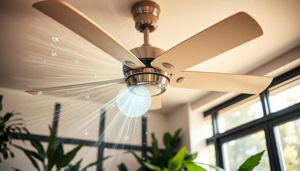 Luftfeuchtigkeit und Ventilator Leistung