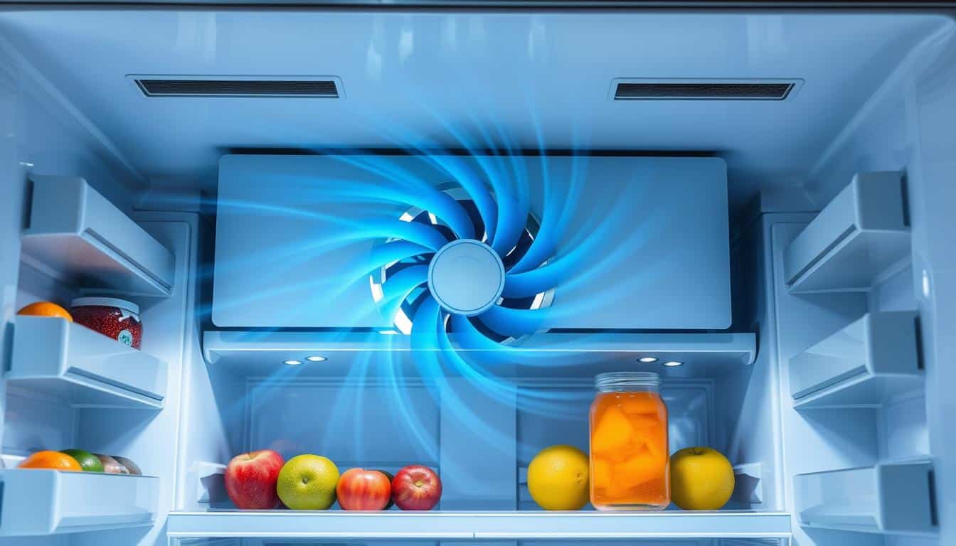 Ventilator im Kühlschrank