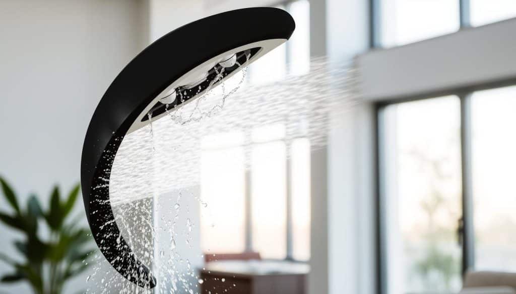 Ventilator mit Wasser
