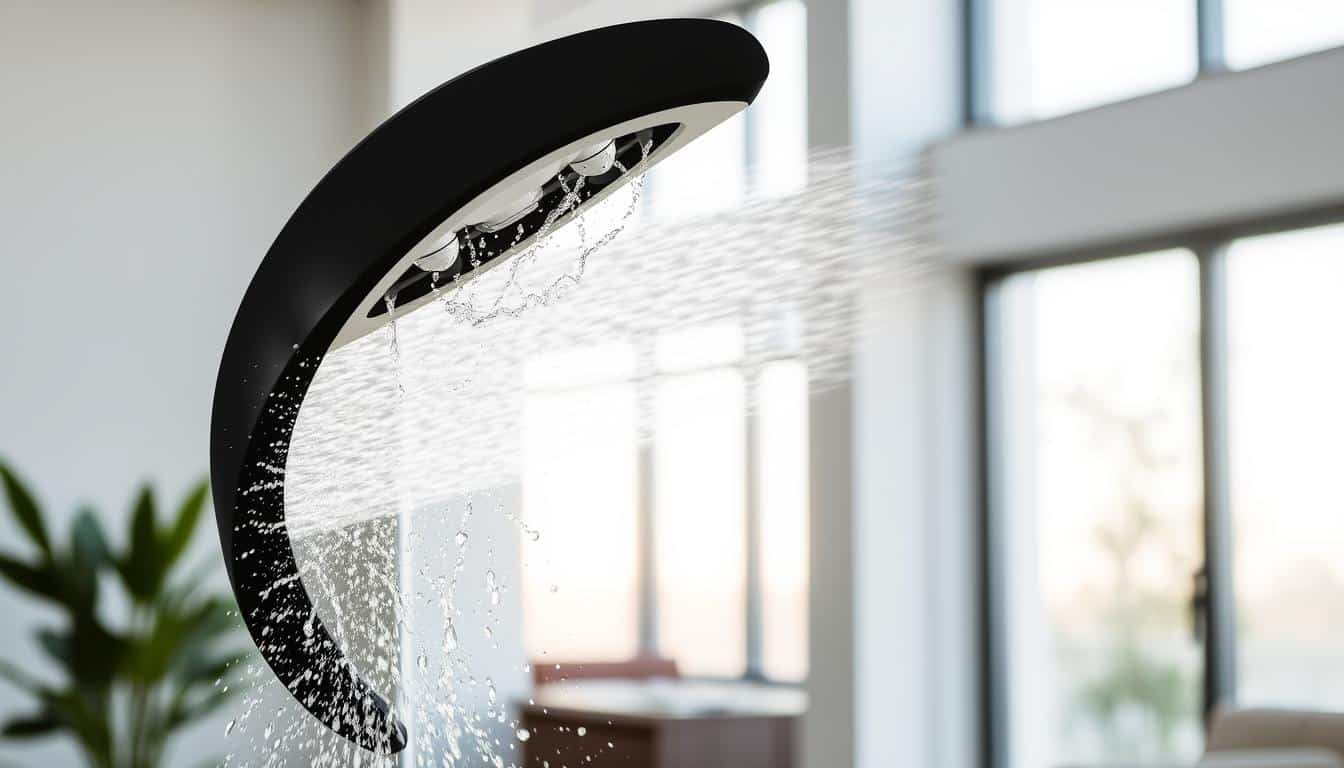 Ventilator mit Wasser