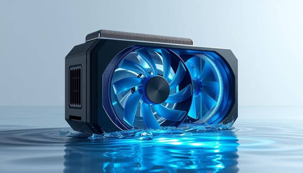 Ventilator mit Wasserkühlung