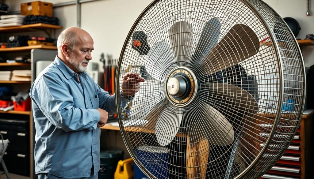 Ventilatorwartung