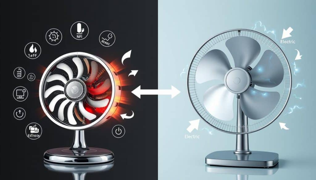 Vergleich der Energieeffizienz