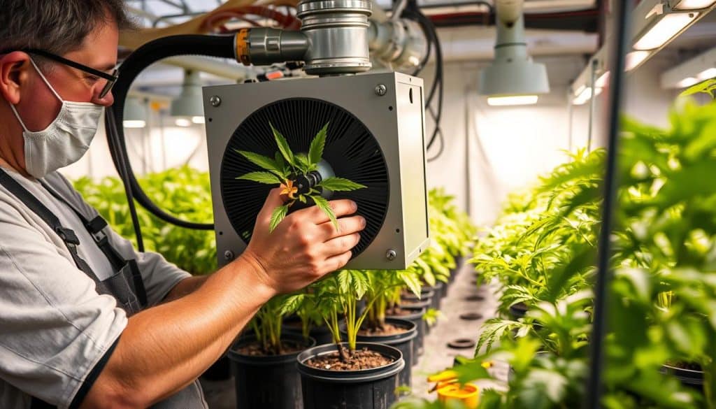 Wartung von Grow-Ventilatoren